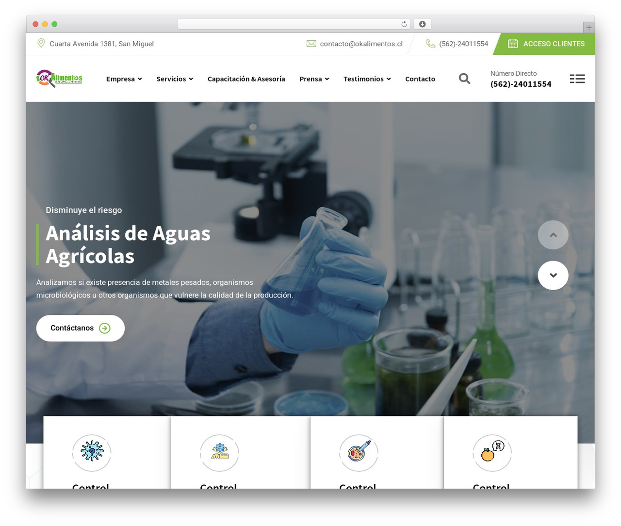 Finbuzz theme WordPress - okalimentos.cl