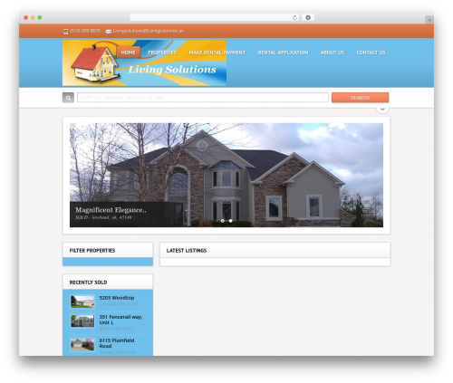 Freehold premium WordPress theme - livingsolutions.us