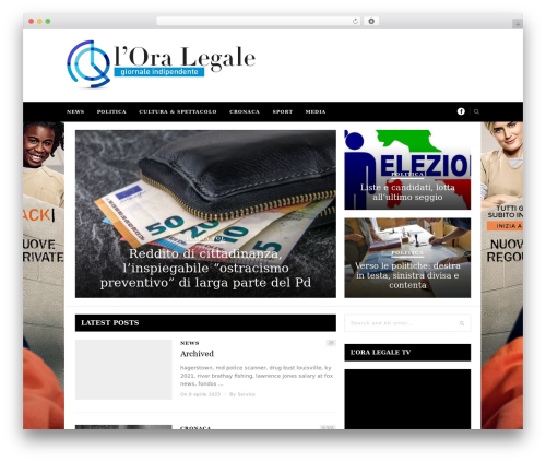 Theia post slider WordPress plugin - loralegale.eu