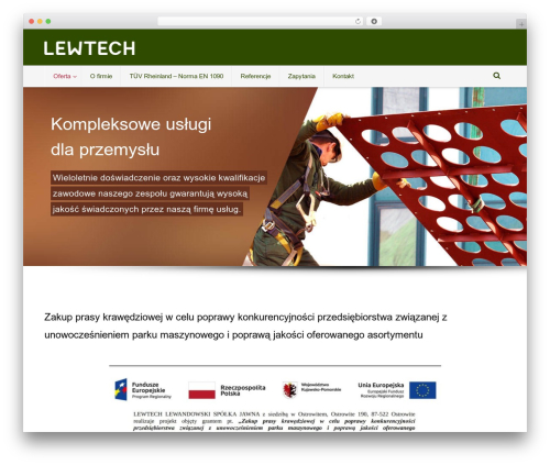 Incentive theme WordPress - lewtech.eu