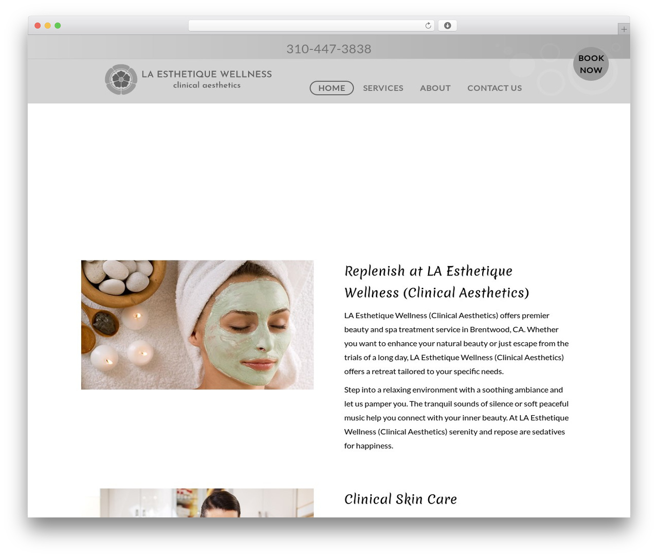 Jurus premium WordPress theme - laspaesthetique.com