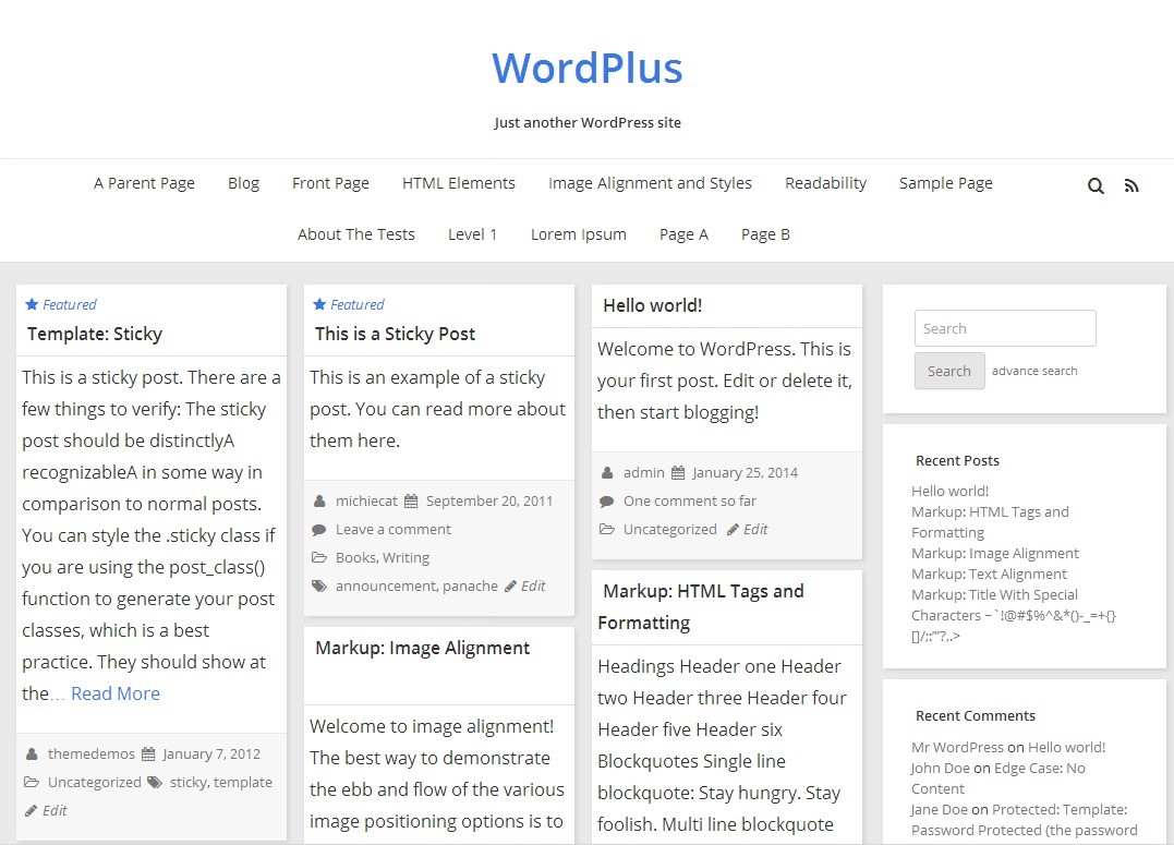 LL_WordPlus WordPress theme by ITstar
