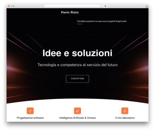 Rayforce WordPress theme free - paolorizzo.info