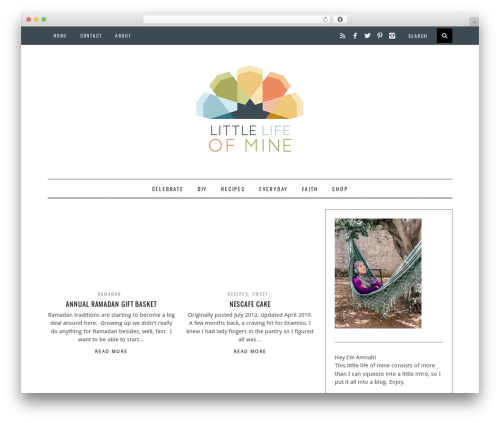 SimpleMag best WordPress theme - littlelifeofmine.com