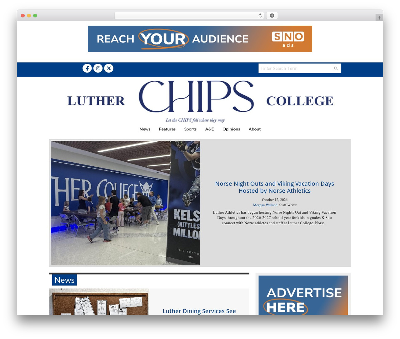 SNO FLEX newspaper WordPress theme - lutherchips.com SNO FLEX newspaper WordPress theme - lutherchips.com