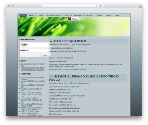 tema1a WordPress theme - liguriainterforze.com