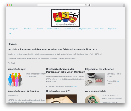 Gallery manager pro WordPress plugin - briefmarkenfreunde-bonn.de