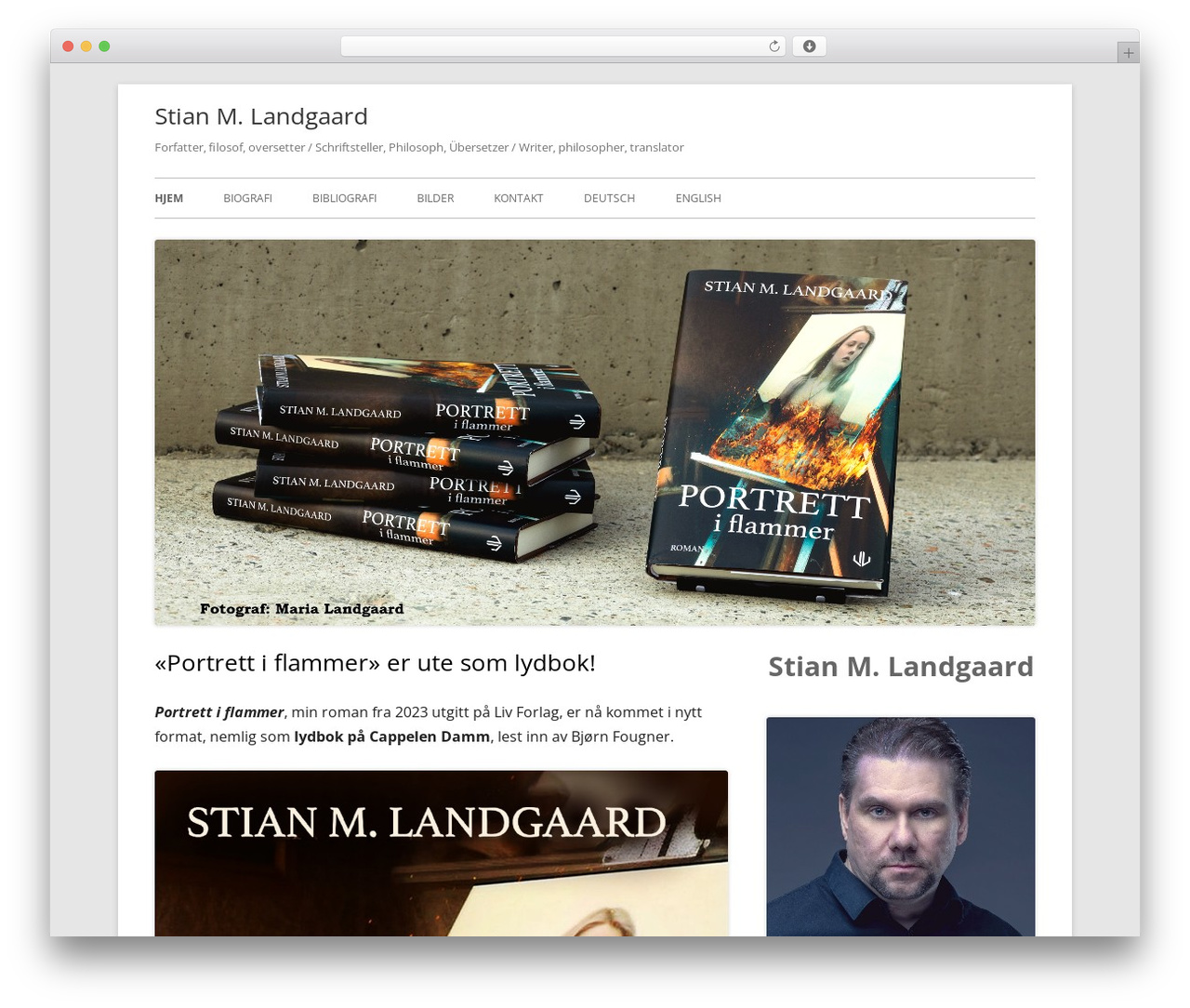Theme WordPress Tiny Framework - landgaard.no