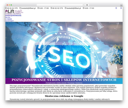 Better block editor WordPress plugin - liftnet.pl