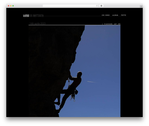Theme WordPress Reflection - luigidibattista.it