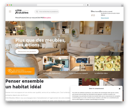 Wordpress Starter WordPress theme - cotemeublesoleron.fr