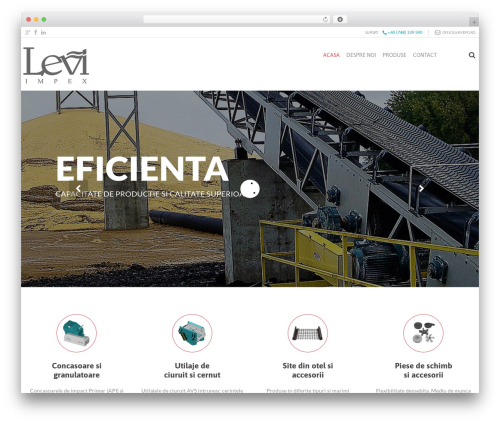 WordPress theme cherry - levi-impex.ro
