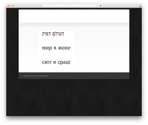 zbPlayer (zbplayer) free WordPress plugin - lichte-augenblicke.de