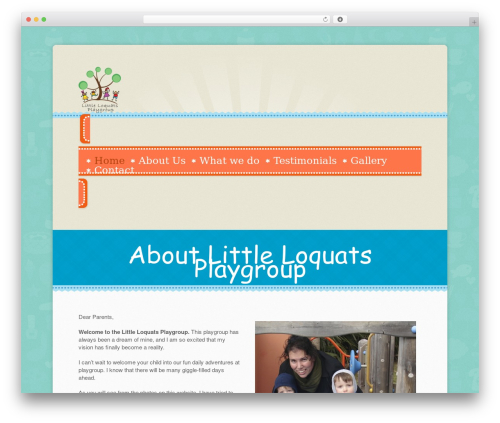 WordPress theme Dreamy - littleloquats.com