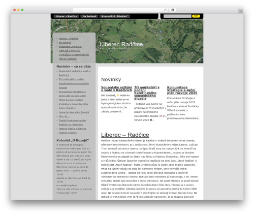WordPress theme Floristica - liberec-radcice.cz