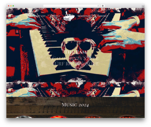 Iron music WordPress plugin - theram.io
