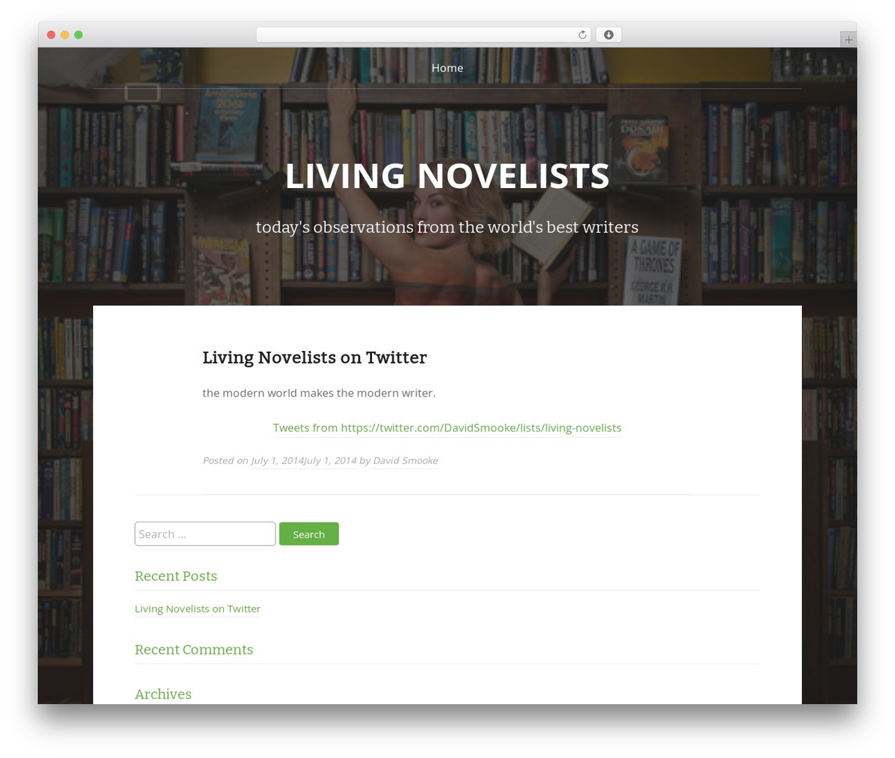 WordPress theme Padhang - livingnovelists.com WordPress theme Padhang - livingnovelists.com