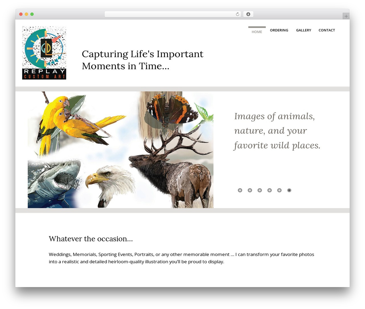 WordPress theme Replay - lgdreplay.com