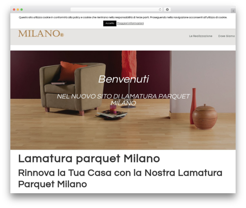 WP theme Genesis - lamaturaparquetmilano.it
