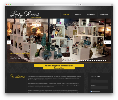 WP theme theme1887 - luckyrabbit.com.au