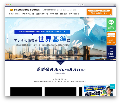 DDTemplateWP(DEV) WordPress theme - discoveringsounds.com