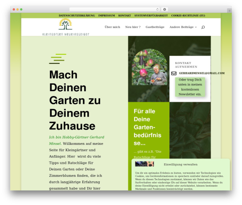 Optin WordPress plugin - kleingarten-neueinsteiger.info