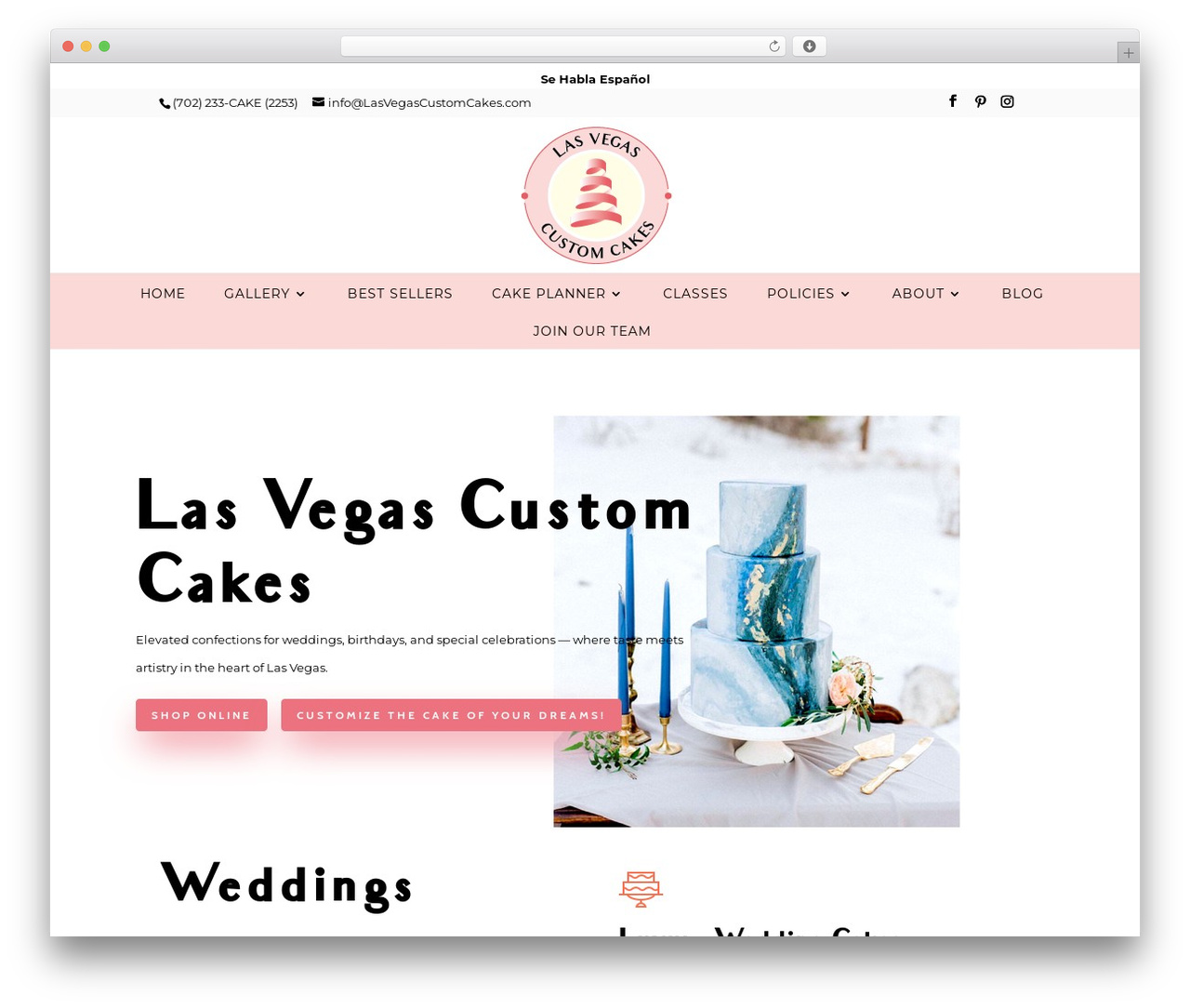 Divi WordPress theme - lasvegascustomcakes.com Divi WordPress theme - lasvegascustomcakes.com
