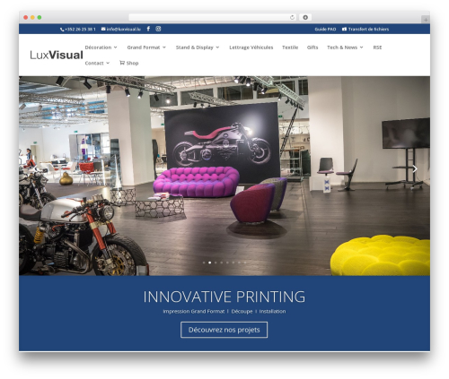 Divi elastic gallery WordPress plugin - luxvisual.lu