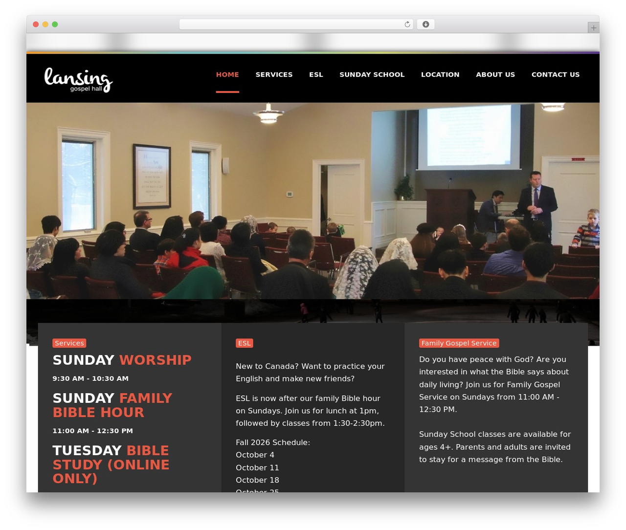 Fellowship WordPress theme - lansinggospelhall.com Fellowship WordPress theme - lansinggospelhall.com