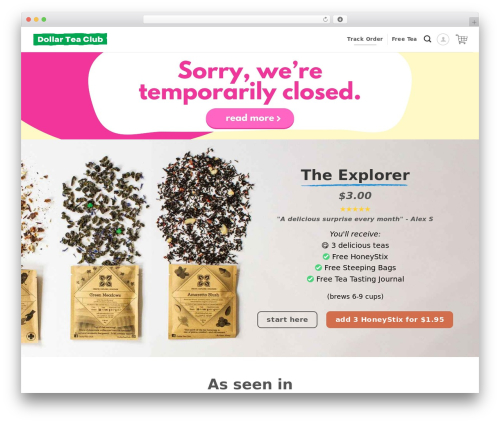 Flatsome Child theme WordPress - theteaclub.com