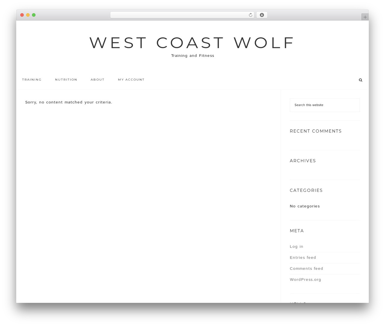 Hello Trending WordPress theme - westcoastwolf.com