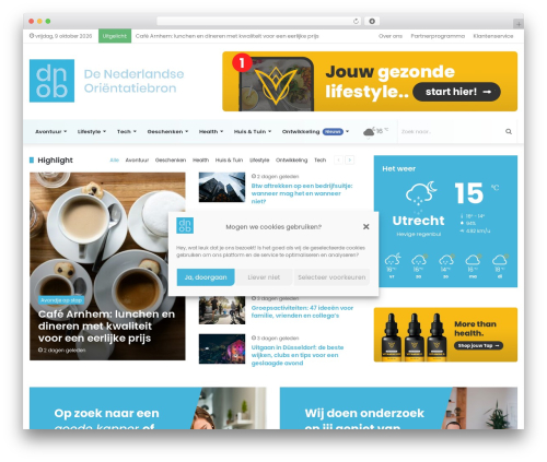 Nichetable premium WordPress plugin - dnob.nl