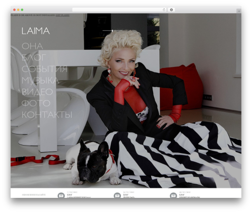 Laima WordPress theme - laima.com