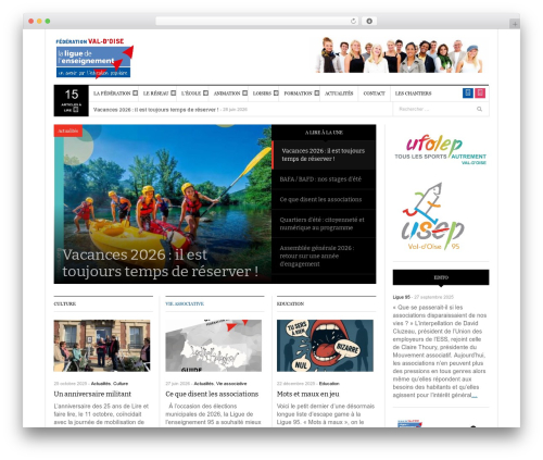 Ligue 95 WP theme - ligue95.fr