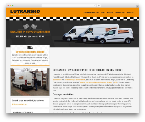 Lutransko WordPress theme - lutransko.nl
