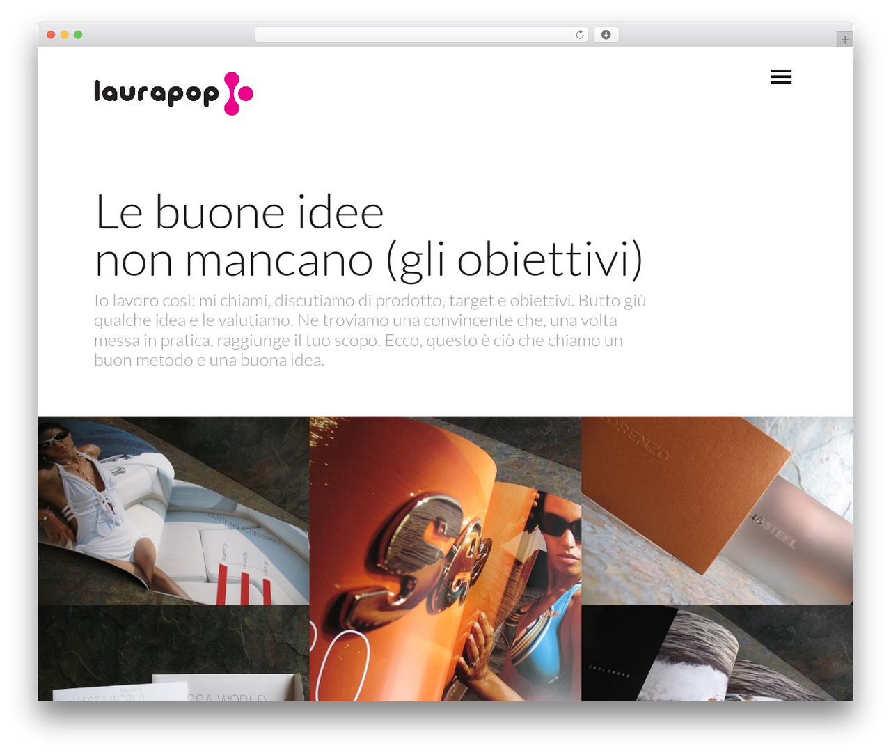 Mellow WordPress theme - laurapop.it