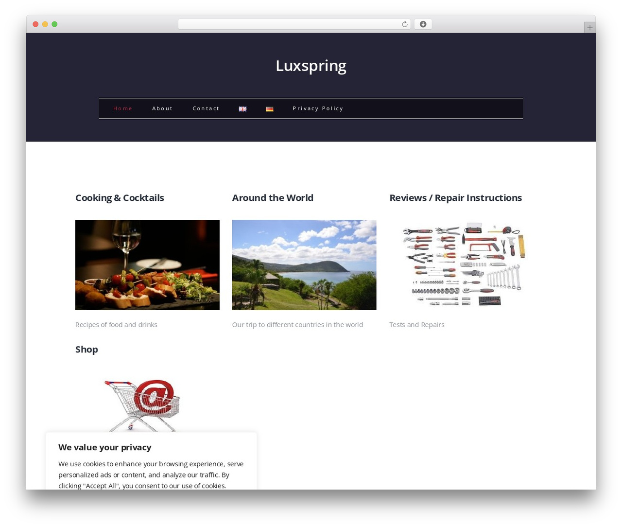 MH Elegance lite free WordPress theme - luxspring.com MH Elegance lite free WordPress theme - luxspring.com