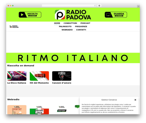 Better block editor WordPress plugin - radiopadova.com