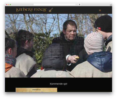 Theme WordPress Divi - luthers-noegle.dk