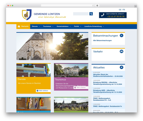 Theme WordPress FoundationPress - lontzen.be