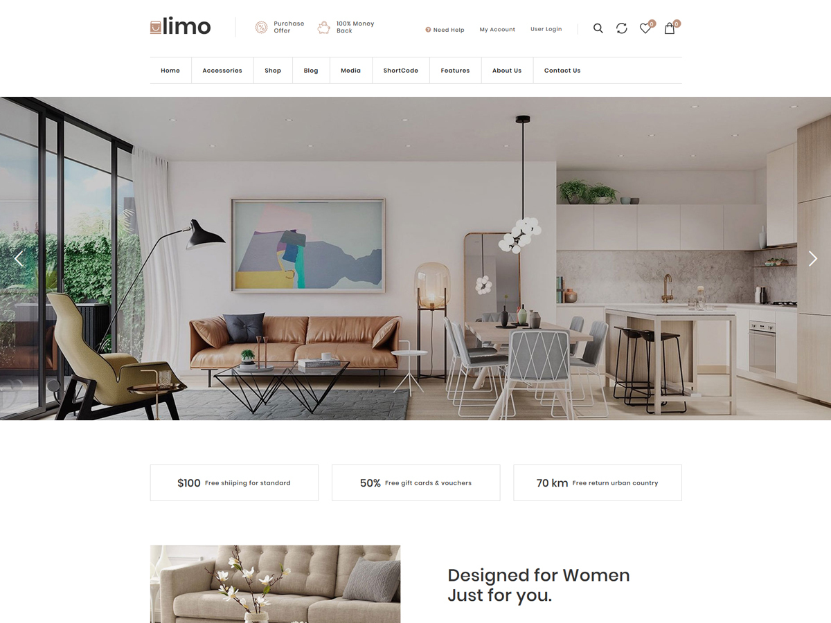 Theme WordPress Limo Layout7