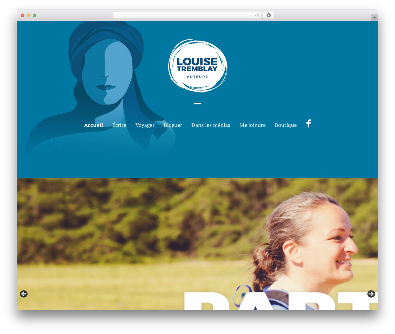 Theme WordPress Preface - louise-tremblay.com