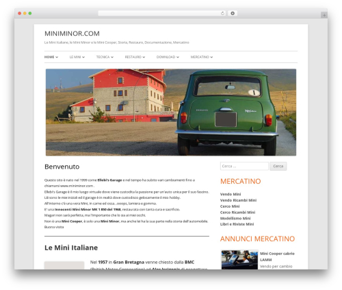 Tiny Framework WordPress theme free - miniminor.com