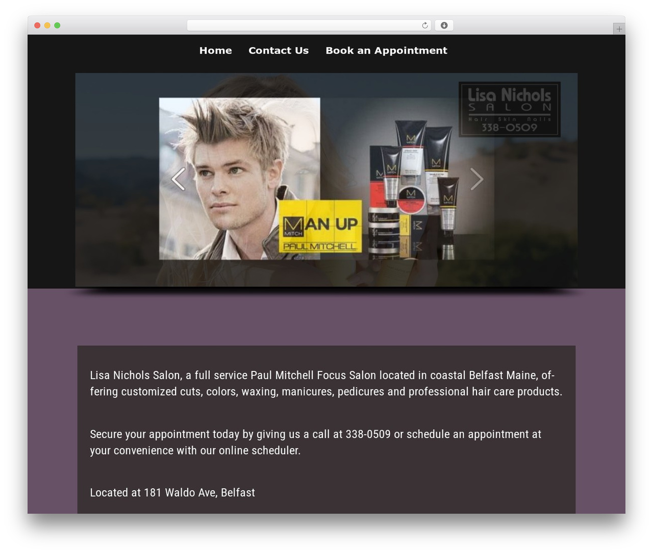 Unconditional WordPress theme - lisanicholssalon.com Unconditional WordPress theme - lisanicholssalon.com