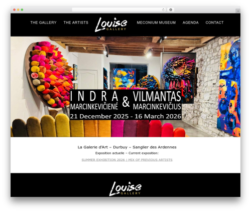 Vega WordPress theme image - louisegallery.be