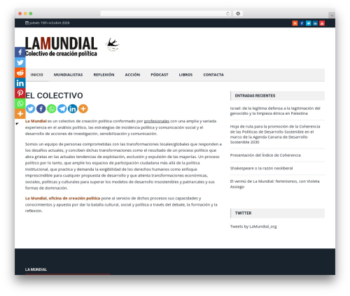 Verb Lite free WordPress theme - lamundial.org Verb Lite free WordPress theme - lamundial.org