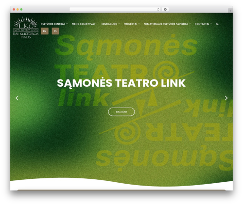 WordPress theme LKC - lazdijukulturoscentras.lt
