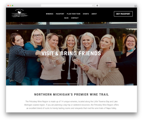 Divi mad menu WordPress plugin - petoskey.wine
