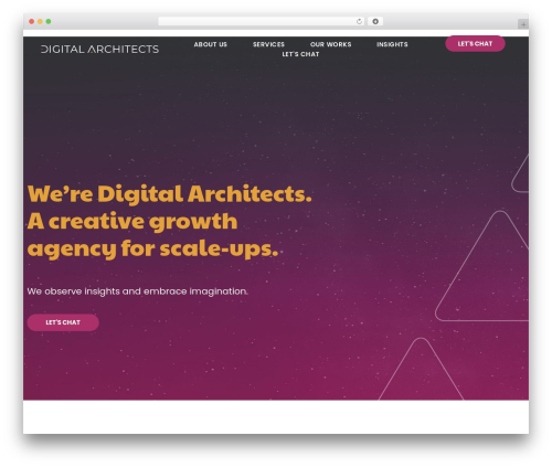 WordPress theme Light Skeleton - www.digitalarchitects.au