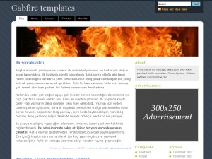WordPress theme Maeioska by Mehmet Ozekinci